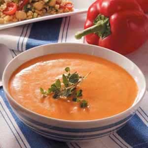 Roasted Bell Pepper Soup